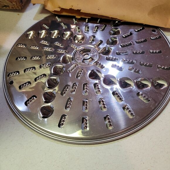 Vintage 1970 Popeil's Kitchen Magician Food Cutter in Box Made in USA Very Nice - Picture 4 of 6